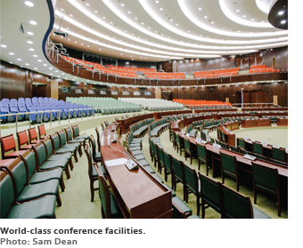 World-class conference facilities.