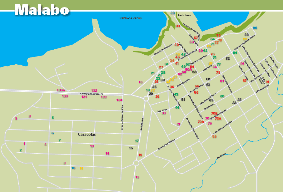 Malabo Map 1